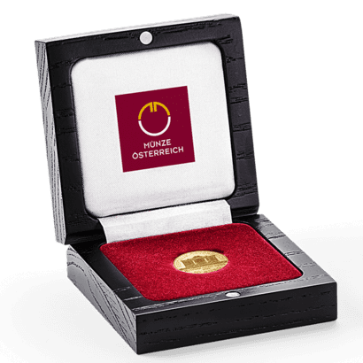 Wooden Collector Case for 1/10 Ounce Vienna Philharmonic